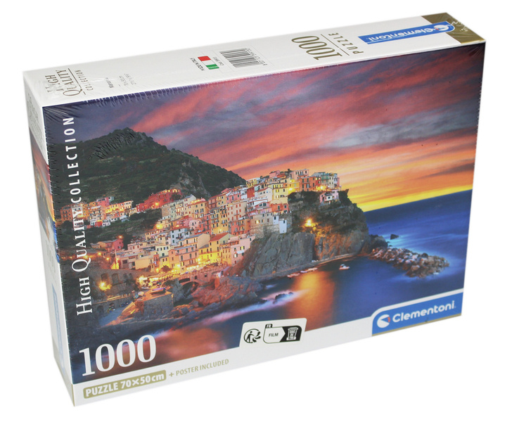 Puzzle 1000 Compact Manarola Clementoni