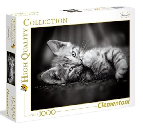 Puzzle 1000 HQ Kitty Kociak Clementoni