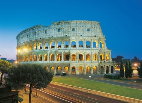 Puzzle 1000 HQ Rzym Coloseum Clementoni