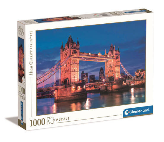 Puzzle 1000 HQ Tower Bridge Clementoni 39674