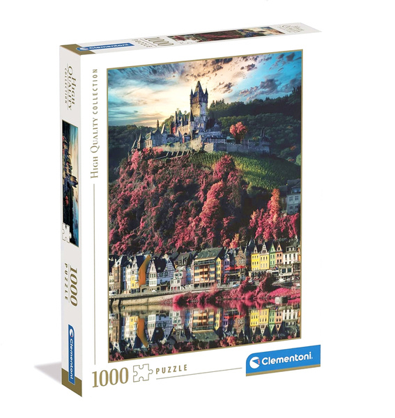 Puzzle 1000. High Quality Collection Zamek Cochem