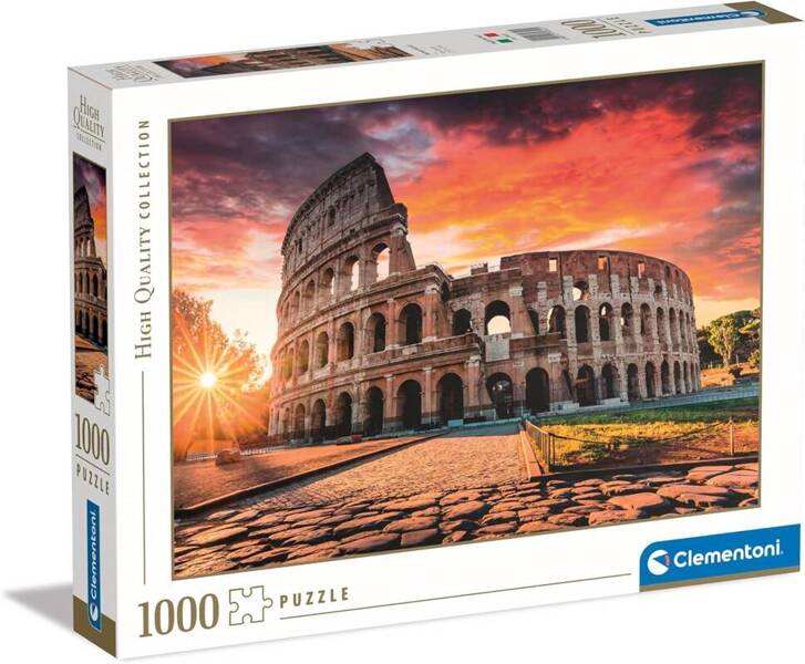 Puzzle 1000 Koloseum Zachód Słońca Clementoni