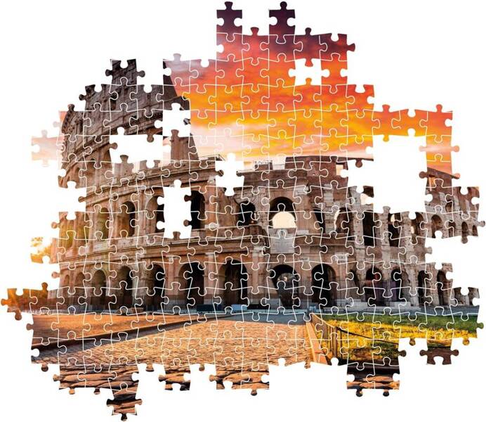 Puzzle 1000 Koloseum Zachód Słońca Clementoni