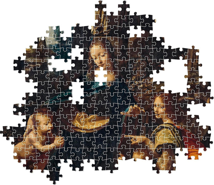 Puzzle 1000 Leonardo da Vinci Dziewica ze skały