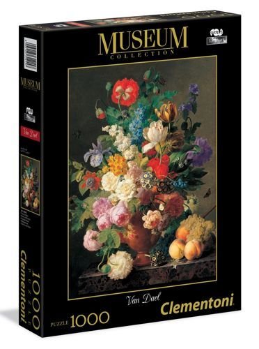 Puzzle 1000 Museum Van Dael Flowers Clementoni