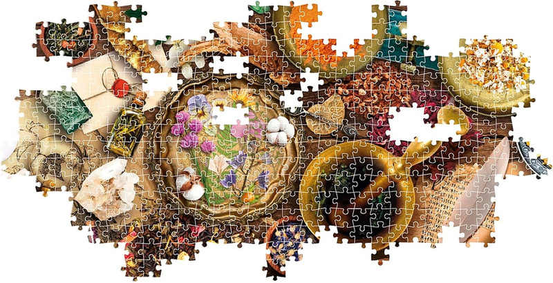 Puzzle 1000 Panorama Przyprawy Clementoni