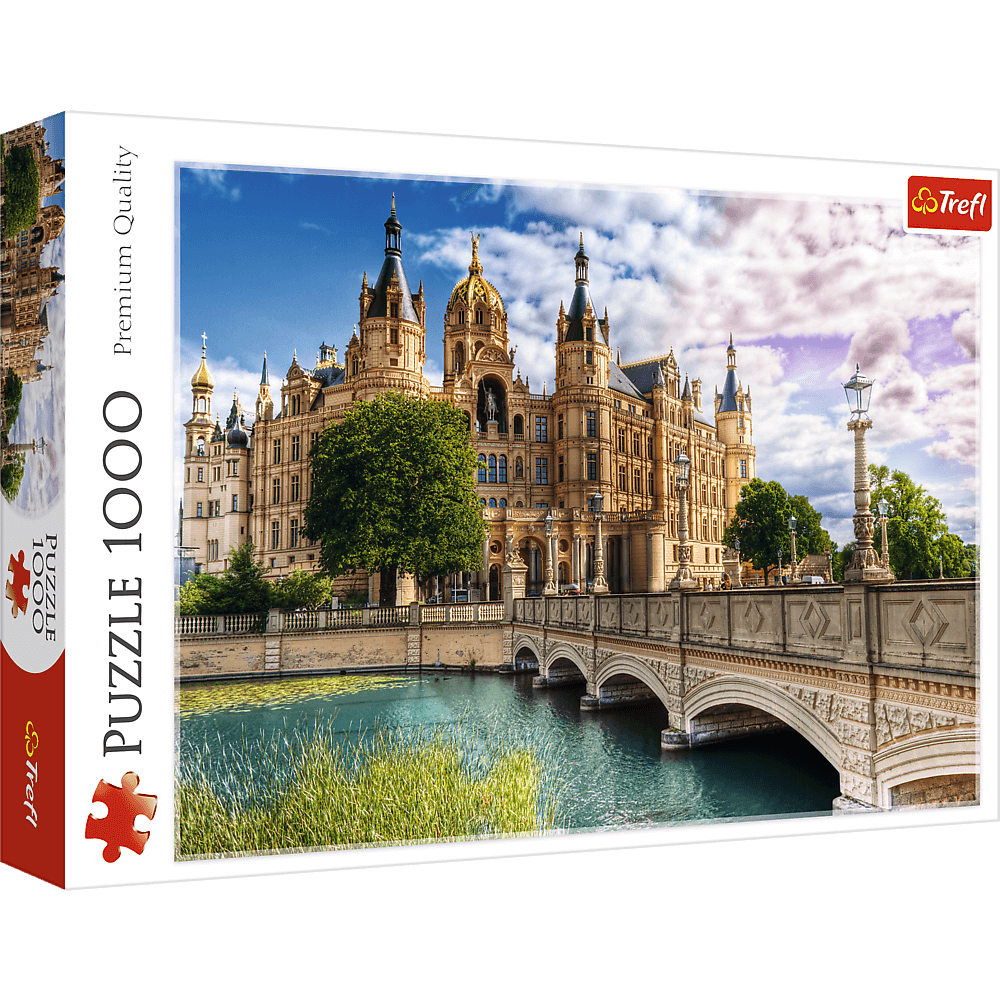 Puzzle 1000 el. Zamek na wyspie Trefl