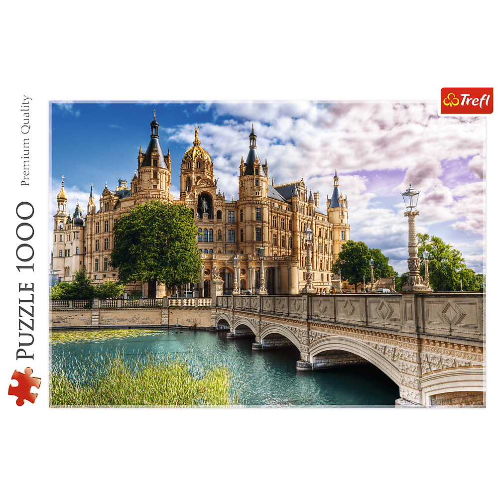 Puzzle 1000 el. Zamek na wyspie Trefl