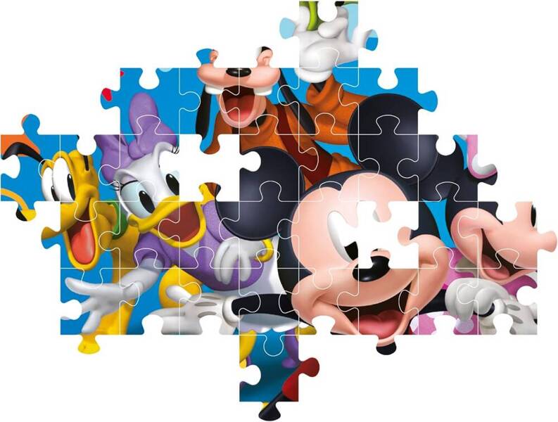 Puzzle 104 Super Kolor Myszka Miki Clementoni