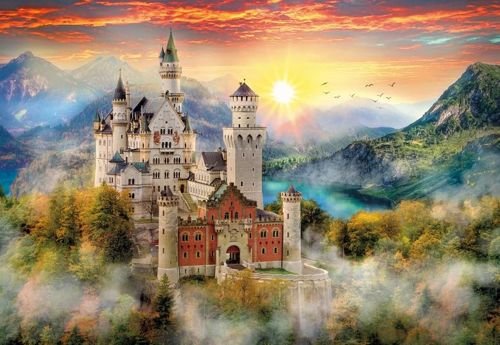 Puzzle 2000 HQ Neuschwastein Clementoni