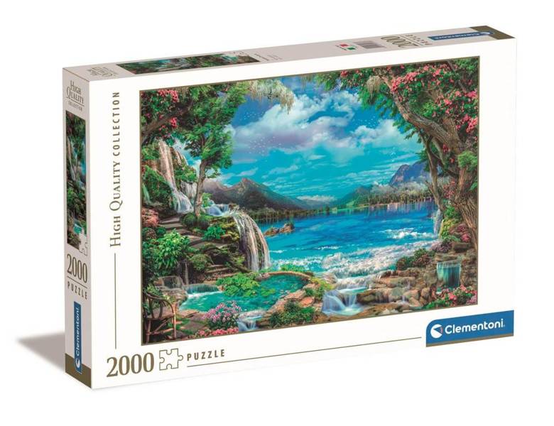 Puzzle 2000 HQ Paradise on earth Clementoni