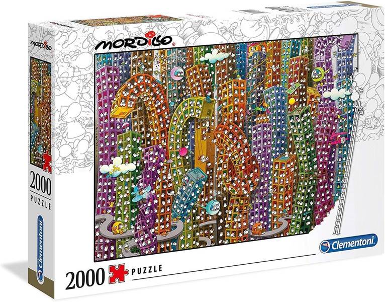 Puzzle 2000EL Mordillo The Jungle 32565 Clementoni