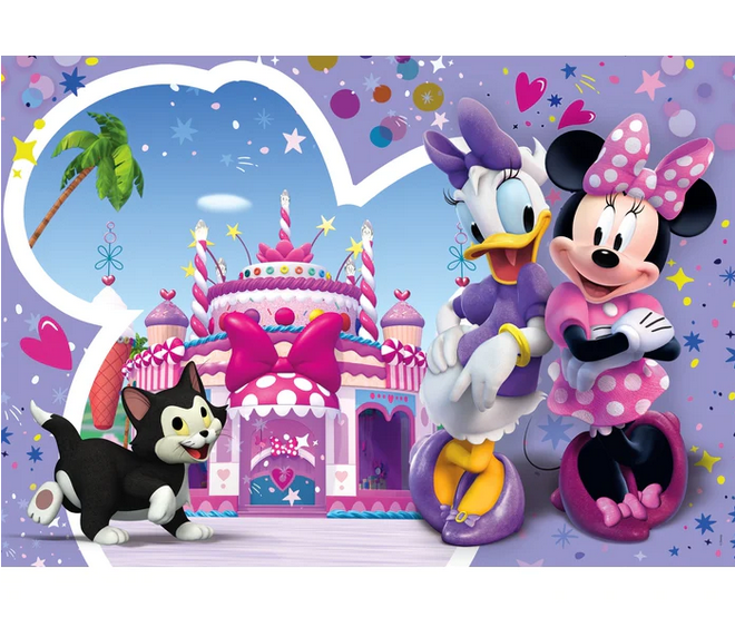 Puzzle 30 Super Color Minnie 20268 Clementoni