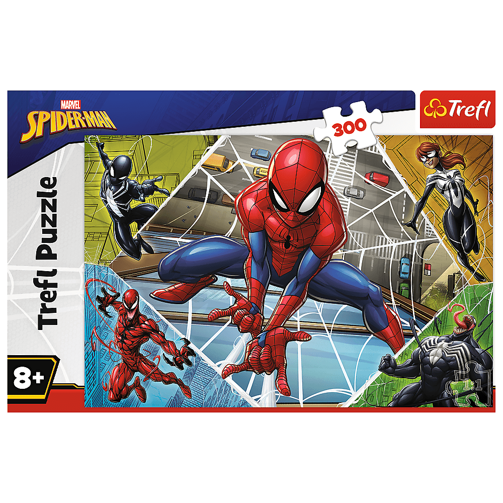 Puzzle 300 el. Wspaniały Spiderman Marvel Trefl