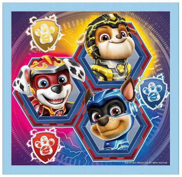 Puzzle 3w1 Moc Mighty PupsPsi Patrol Trefl