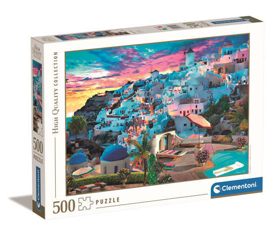 Puzzle 500 Greece View 35149 Clementoni