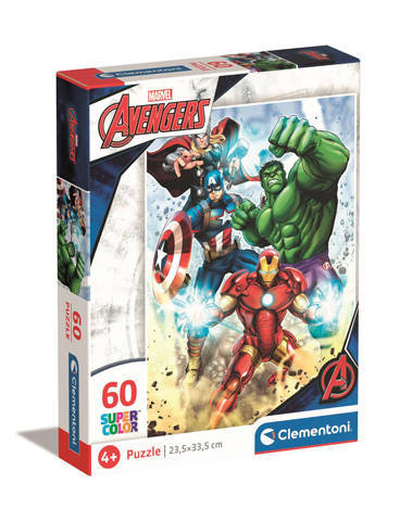 Puzzle 60 Super Color Marvel Avengers CLE 26193