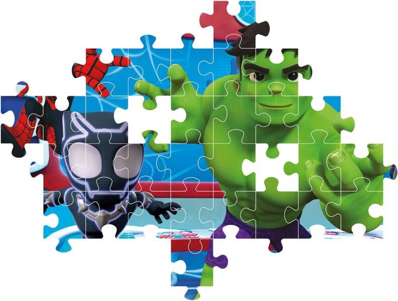 Puzzle 60 maxi Super Kolor Spidey Clementoni