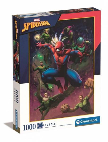 Puzzle Clementoni 1000 Marvel Spiderman 39742