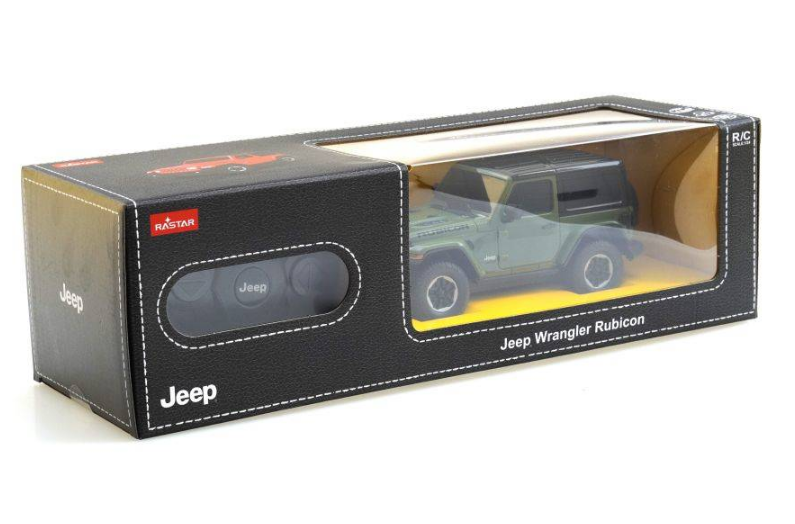 RASTAR 79500 R/C 1:24 JEEP Wrangler Rubicon Auto