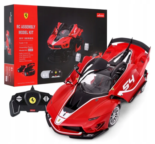 RASTAR R/C 1:18 Ferrari FXXK model do złożenia