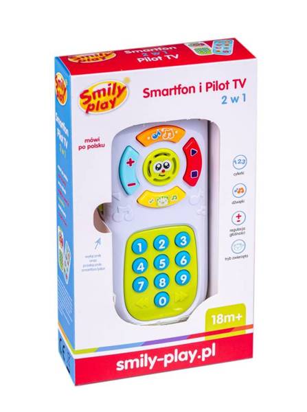 Smartfon i Pilot TV 2w1 Smily Play