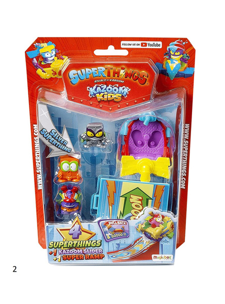 SuperThings Kazoom Kids Blister 4 Kazoom Sliders