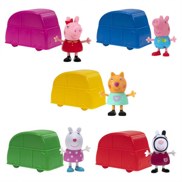 Świnka Peppa figurka auto niespodzianka Tm Toys