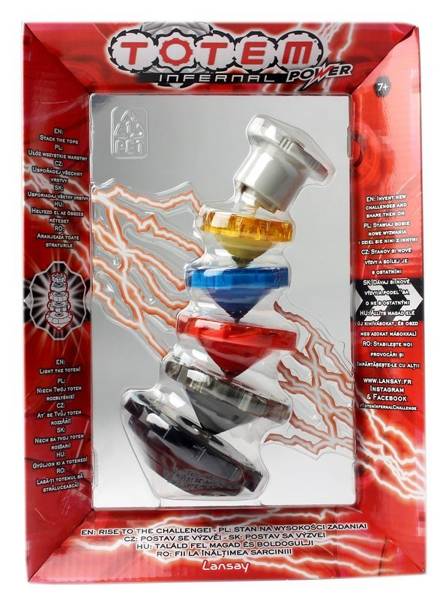 Totem Infernal Power Wirujące dyski LED TM Toys 