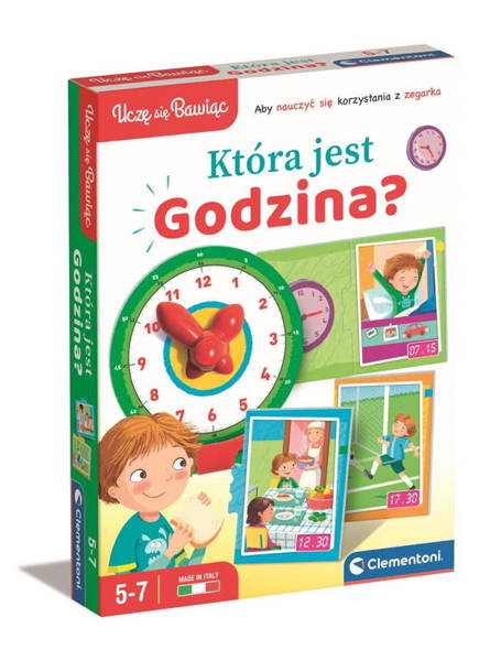 Uczę się bawiąc Która jest godzina? CLE 50771