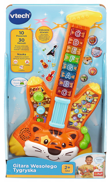 VTech Gitara Wesołego Tygryska interaktywna