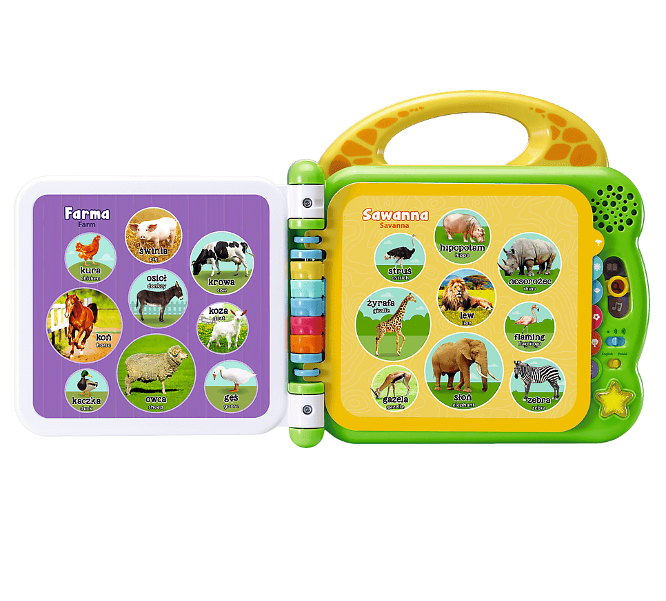 VTech Książeczka Wielki Słownik Zwierząt