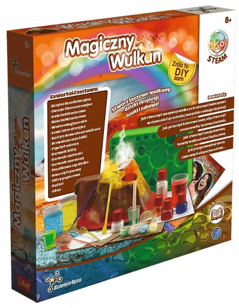 Zestaw Naukowy Magiczny Wulkan Science4You Trefl