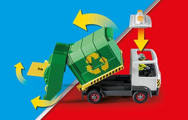 71234 Playmobil Samochód recykling