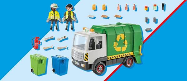 71234 Playmobil Samochód recykling