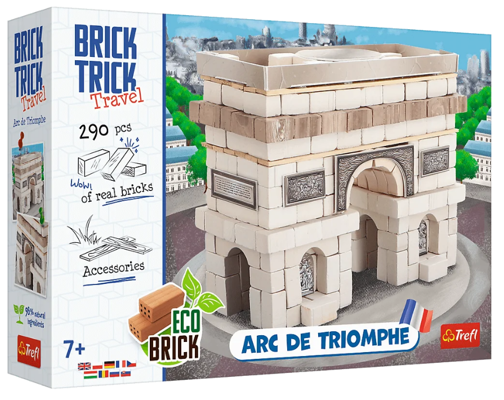 Brick Trick Travel Łuk Triumfalny Buduj z cegły