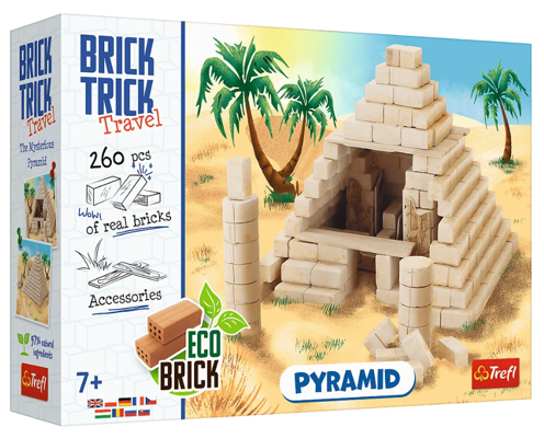 Brick Trick Travel Piramida Buduj z cegły Trefl