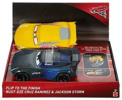 Cars 3 Auta Odjazdowe fikołki FCX95 Mattel