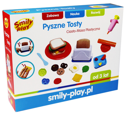 Ciasto-Masa Plastyczna Pyszne Tosty Smily Play