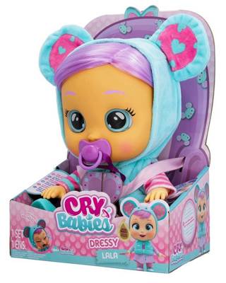 Cry Babies DRESSY LALA interaktywny bobas Myszka