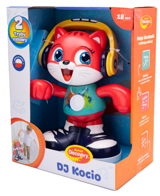 DJ Kocio Interaktywny Kotek Dumel Discovery