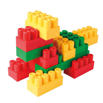 Duże Klocki Builder Bloks 15 el. WADER 41584