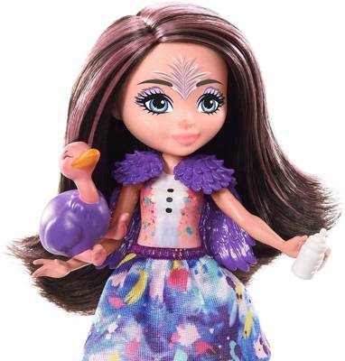 Enchantimals Rodzina Ofelia Strusie GTM32 Mattel