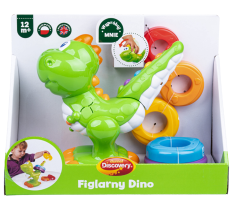 Figlarny Dino interaktywny PL/EN Dumel Discovery 