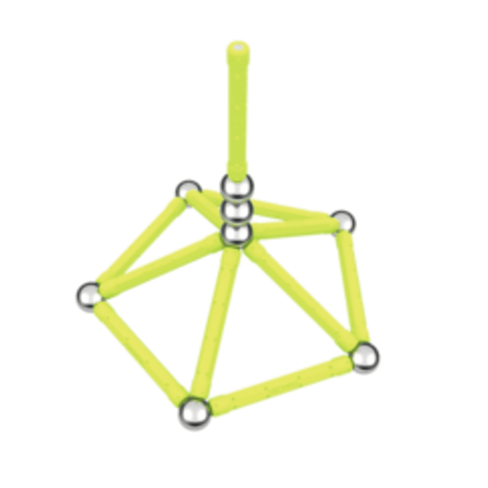 GEOMAG Glow 30 el. Klocki magnetyczne świecące