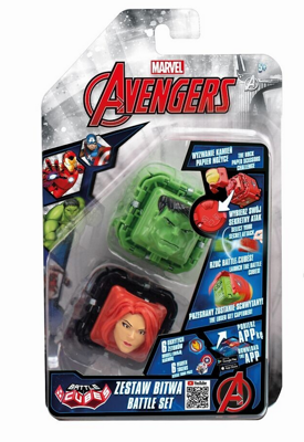 GRA BATTLE CUBES 002451AVENGERS COBI 3wzory 