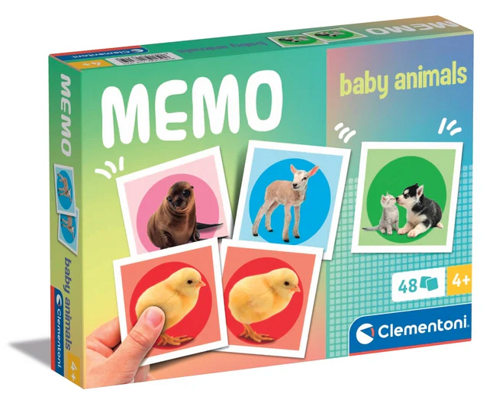 Gra Memo Baby Animals Zwierzątka Clementoni