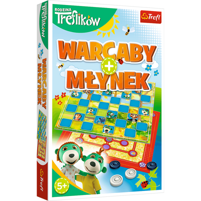 Gra Warcaby / Młynek Rodzina Treflikow Trefl 01920