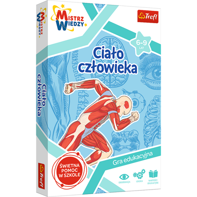 Gra edukacyjna Ciało Człowieka Mistrz Wiedzy Trefl