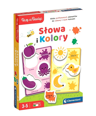 Gra edukacyjna Uczę się Bawiąc Słowa i Kolory 